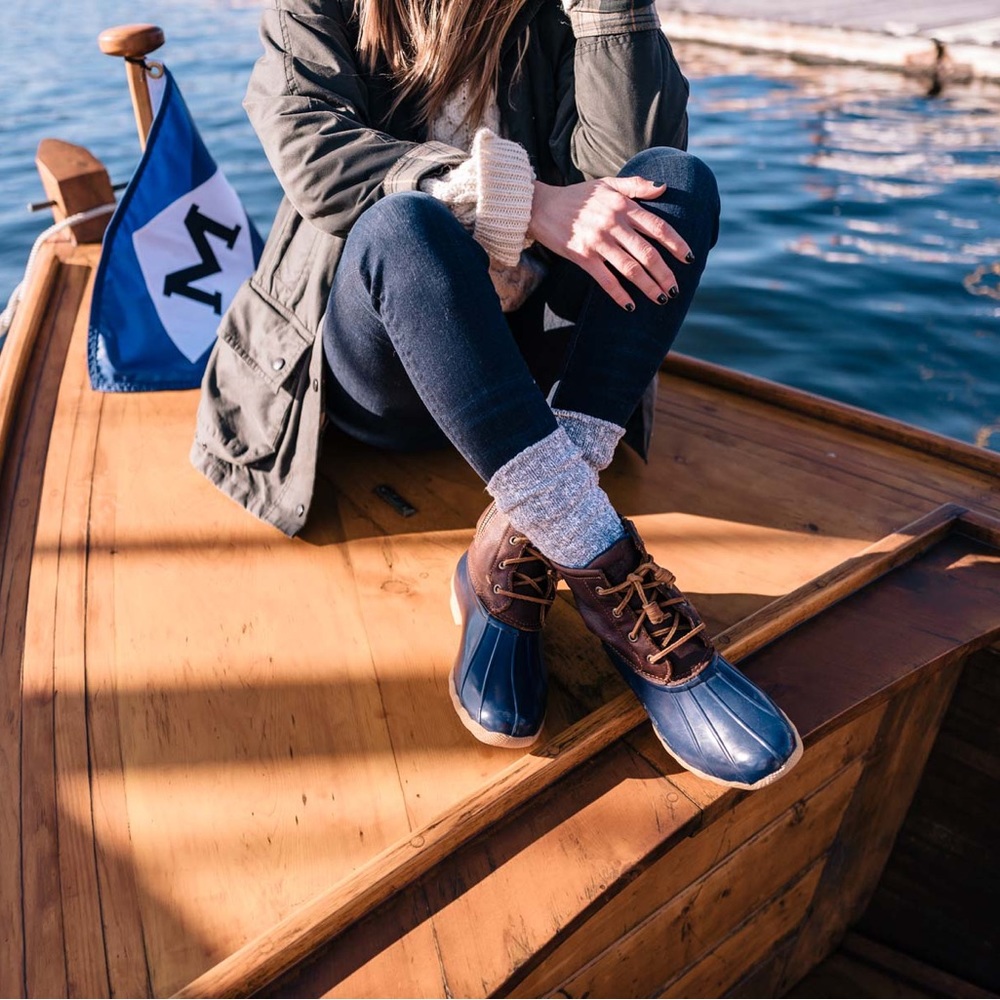 EUC Sperry Women's Saltwater Duck Boot